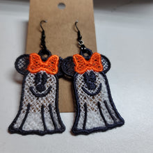 Load image into Gallery viewer, Mrs Ghost Lace Earrings
