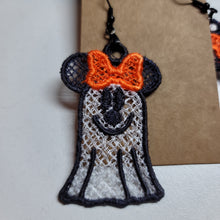 Load image into Gallery viewer, Mrs Ghost Lace Earrings
