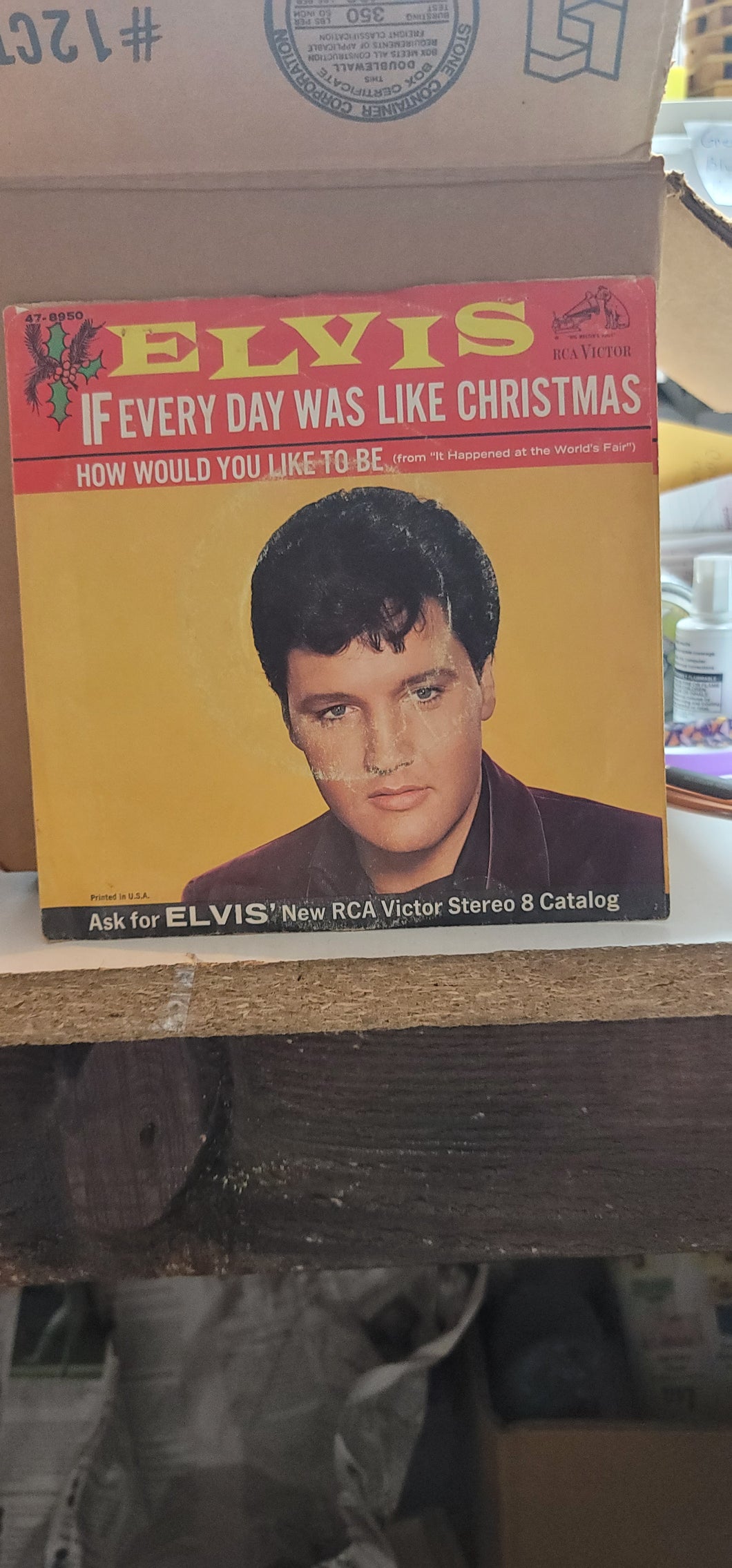 Elvis if every day was like Christmas