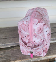 Load image into Gallery viewer, Pigs Foldover Makeup Bag
