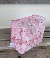 Load image into Gallery viewer, Pigs Foldover Makeup Bag
